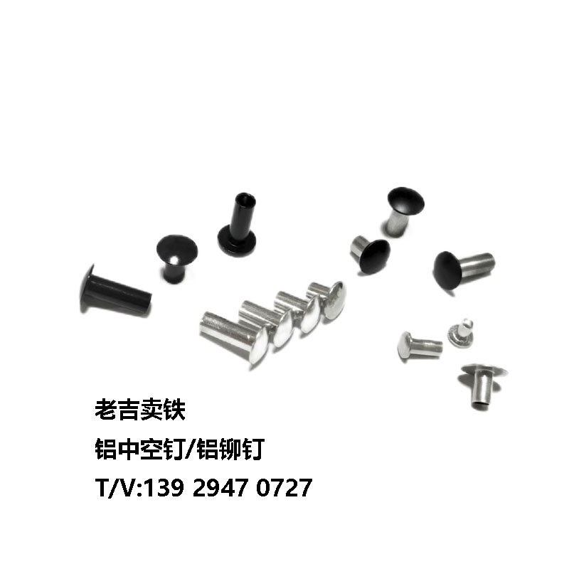 鋁鈍化中空釘/鋁陽(yáng)極發(fā)黑鉚釘